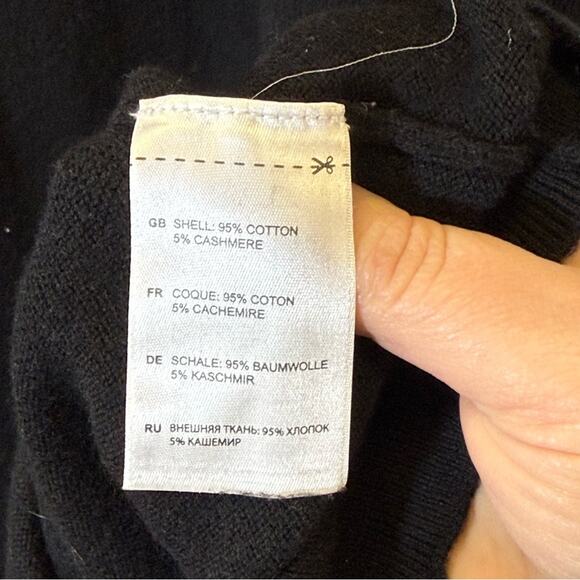 Rochester Black V-Neck Sweater Timeless Knit Design. Size 3XL. Excellent cond! - Picture 3 of 5